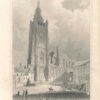 8. Katedrála sv. Vita, Pražský hrad, Praha, 1841, oceloryt