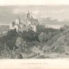 12. Hradčany, Pražský hrad, Praha, 1841, oceloryt