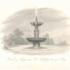4. Zpívající fontána v Královské zahradě na Pražském hradu, Praha 1841, oceloryt