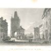 6. Staroměstská mostecká věž, Křižovnické náměstí, Praha 1841
